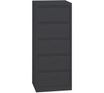 Colonne à clapets - L41 x H104 x P35 - 5 clapets - anthracite