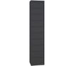 Colonne à clapets - L41 x H198 x P35  - 10 clapets - anthracite