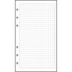 Exacompta Exatime 14 - Recharge pour organiseur - quadrillées 5x5 - 8,1 x 12,6 cm