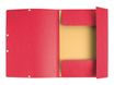 Exacompta Nature Future - 10 Chemises à 3 rabats - A4 - pour 250 feuilles - rouge