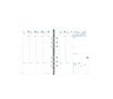 Recharge pour organiseur Timer 21 Planning - 1 semaine sur 2 pages - 15 x 21 cm - Quo Vadis
