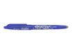 Pilot Frixion Ball - Roller effaçable - 0,7 mm - bleu
