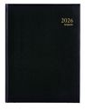 Agenda Lima Ambassador - 1 jour par page - 17 x 22 cm - noir - Brepols