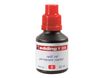 Edding T 25 - Recharge d'encre pour marqueur permanent - Rouge