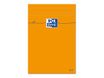 Oxford - Bloc notes - 11 x 17 cm - 160 pages - petits carreaux - 80G - orange