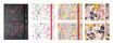 Agenda à élastique Oxford Flowers - 1 semaine sur 2 pages - 16 x 24 cm - disponible dans différents modèles - Hamelin