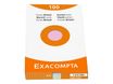 Exacompta - Pack de 100 Fiches Bristol - A5 - petits carreaux - non perforées - couleurs assorties