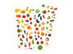 Oberthur - Gommettes fruits et légumes