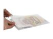 INOVSHOP - Protège-visuel anti-reflet en PET pour socle bois - A6