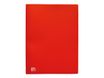 Initial - Porte vues - 100 vues - A4 - rouge