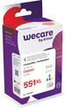 Cartouche compatible Canon CLI-551XL/PGI-550XL - pack de 4 - noir, cyan, magenta, jaune - Wecare