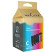 Cartouche compatible Canon CLI-551XL/PGI-550XL - pack de 6 - noir x2, noir photo, cyan, magenta, jaune - Wecare