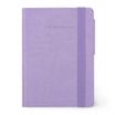 Legami My Notebook - Carnet de notes à élastique - 9,5 x 13,5 cm - ligné - lavande