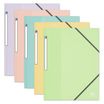 Oxford School Life Pastel - Chemise à 3 rabats - A4 - disponible en différents coloris