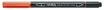 Lyra Aqua Brush Duo - Feutre pinceau double pointe - rouge de Saturne