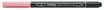 Lyra Aqua Brush Duo - Feutre pinceau double pointe - carmin rose