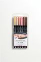 Lyra Aqua Brush Duo - 6 Feutres pinceaux - différentes couleurs