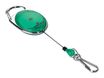 Durable - Enrouleur de badge vert - 80 cm