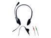 T'nB FIRST - micro-casque filaire - avec double jack 3,5mm