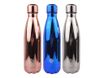 Aqua Precious Metal - Gourde Bouteille isotherme 500 ml - double paroi - disponible dans différentes couleurs - Viquel
