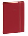 Agenda à élastique Silk Ministre Prestige - 1 semaine sur 2 pages - 16 x 24 cm - bordeaux - Quo Vadis