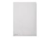 Exacompta - 50 Pochettes coin papier - A4 - transparent blanc