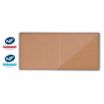 Nobo - Vitrine d'affichage - 27 feuilles A4 - surface liege - porte coulissante - 199,7 x 96,7 x 6,3 cm