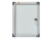 Nobo - Vitrine d'affichage - 1 feuilles A4 - surface magnetique - porte battante