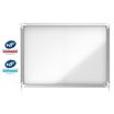 Nobo - Vitrine d'affichage - 8 feuilles A4 - surface magnetique - porte coulissante