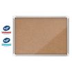 Nobo - Vitrine d'affichage - 8 feuilles A4 - surface liege - porte battante