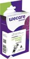 WECARE - lot de 2 Rubans d'étiquettes auto-adhésives pour DYMO LETRATAG PAPER -  rouleau (12 mm x 4 m) - fond blanc écriture noire
