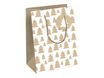 Clairefontaine Lovely Home Green Medium - Sac cadeau blanc - 21,5 cm x 10,2 cm x 25,3 cm