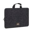RIVACASE Anvik - Housse avec poignée pour ordinateur portable 15,6" - noir