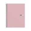 Notebook The Original, Couverture rigide, A5, quadrillage 5x5 mm, 80 feuilles de 1 couleur, Miquelrius, Sable.