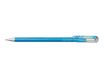 Pentel Hybrid Dual Metallic - Roller 2 effets de couleur - bleu/argent