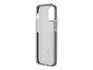 Force Case Life - coque de protection pour Iphone 12/12 Pro - transparent contour noir