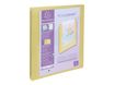 Exacompta Kréacover Pastel - Classeur à anneaux personnalisable - Dos 40 mm - A4 - pour 275 feuilles - disponible dans différentes couleurs