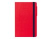 Legami My Notebook - Carnet de notes à élastique - 13 x 21 cm - ligné - rouge