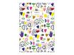 Kiub Ma Bonne Étoile - Carnet de notes A5 - motifs blancs