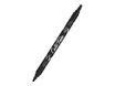 Online Calli Twin - Stylo pinceau à double embout - feutre de calligraphie - noir