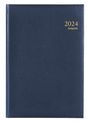 Agenda Lima Brefix - 1 jour par page - 11 x 18 cm - bleu - Brepols