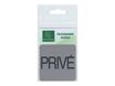 Exacompta - Plaque de signalisation Privé - 75 x 75 mm - aluminium brossé