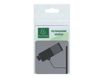 Exacompta - Plaque de signalisation Surveillance caméra - 75 x 75 mm - aluminium brossé