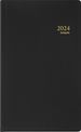 Agenda Seta - 1 jour par page - 10 x 16,5 cm - noir - Brepols