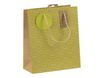 Clairefontaine - Sac cadeau kraft - néon jaune fluo - 21,5 cm x 10,2 cm x 25,3 cm