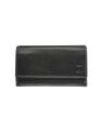 Porte-monnaie double fermeture éclair Dakota - noir - label M