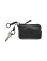 Porte-monnaie/porte-clés avec fermeture éclair Dakota - noir - label M
