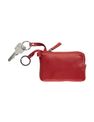Porte-monnaie/porte-clés avec fermeture éclair Dakota - rouge - label M