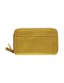 Porte-monnaie double fermeture éclair Savannah - ocre - label M