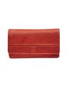 Porte-monnaie accordéon Savannah - rouge - label M